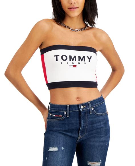 Amazon.com: Tommy Hilfiger Crop Top.